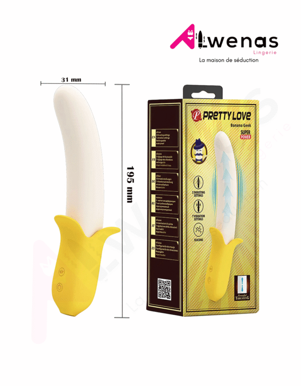 Banane Vibramasseur (Pretty love)